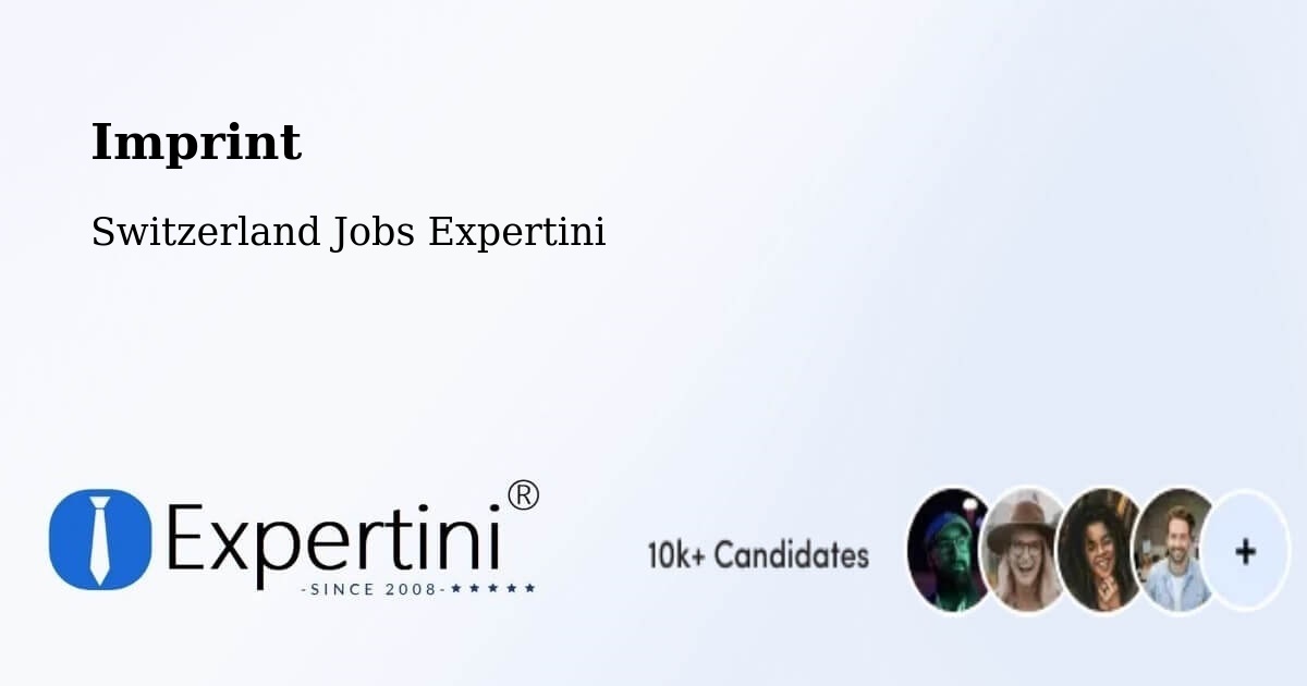 Imprint – Ettingen - Switzerland Jobs Expertini