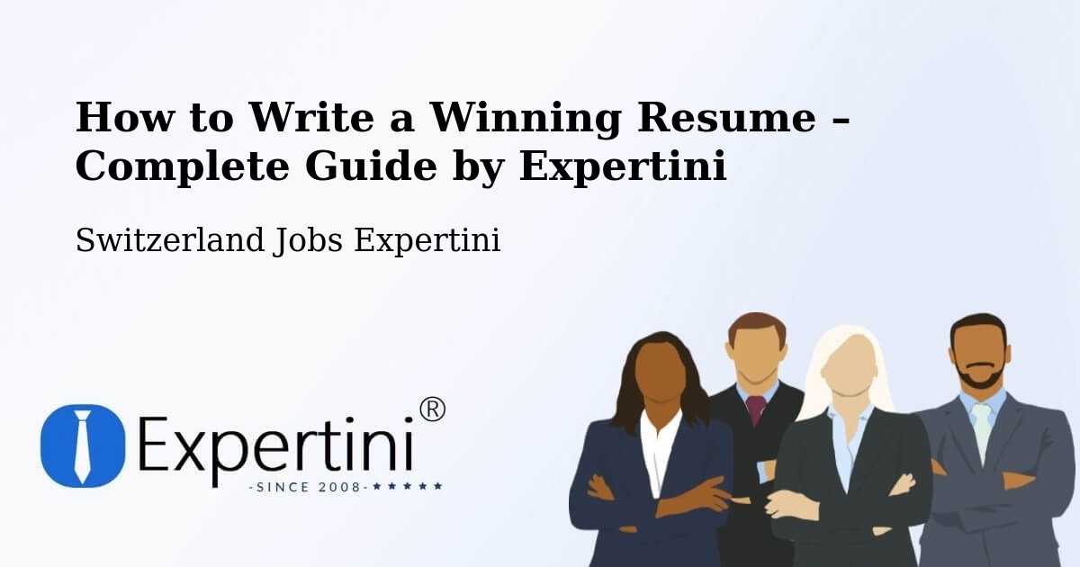 Resume Writing Guide for Job Seekers – Ettingen - Ettingen, Switzerland Jobs Expertini
